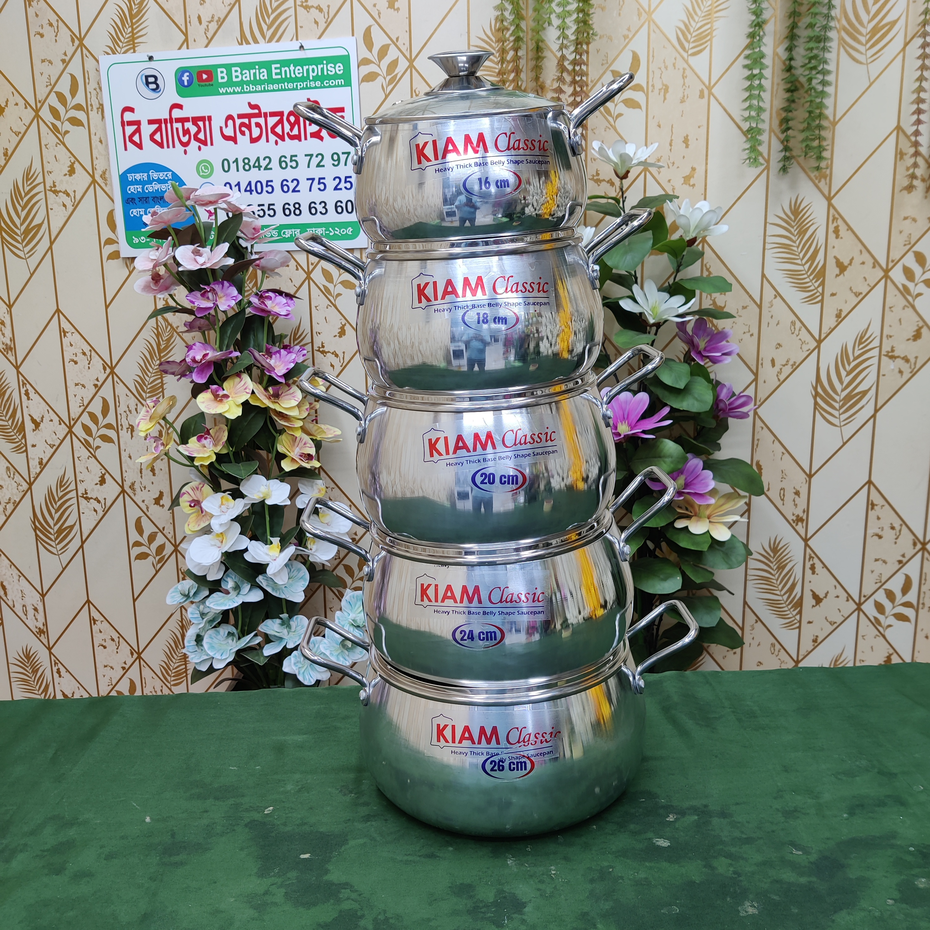 Kiam Family Pack Aluminium10 pcs