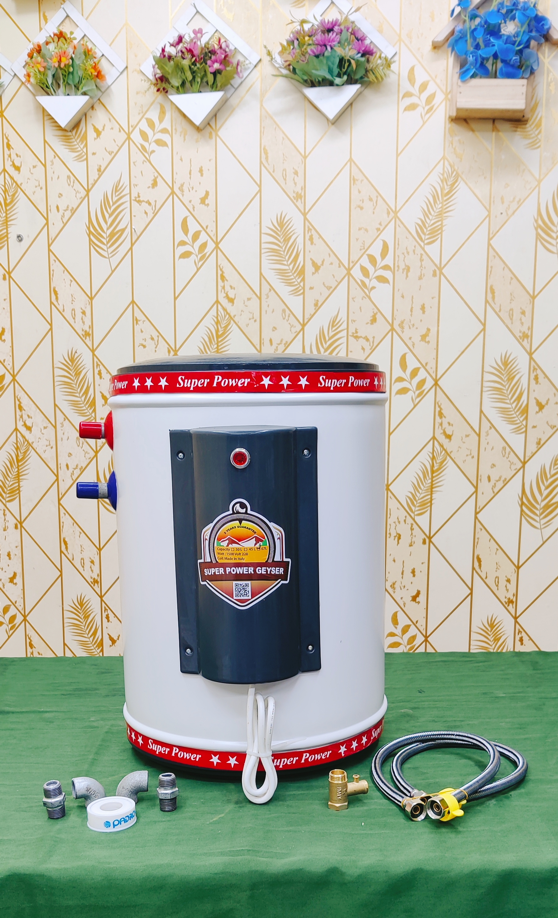 Super Power wall hanging Water Heater Geyser 67 Liter 9000৳