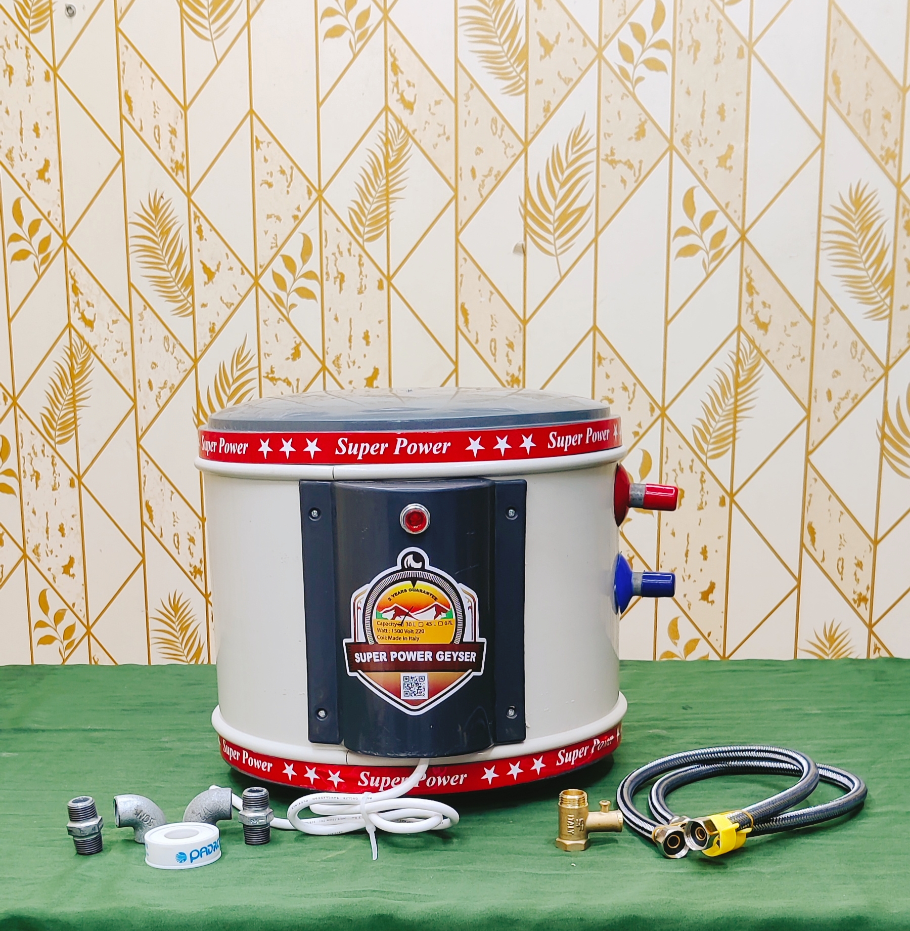 Super Power Water Heater Geyser 30 Liter 6500 ৳